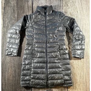 Calvin Klein Packable Lightweight Premium Down Puffer Jacket Grey Women’s XS